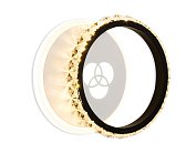 Настенный светодиодный светильник с хрусталем Ambrella light FA228 Ice
