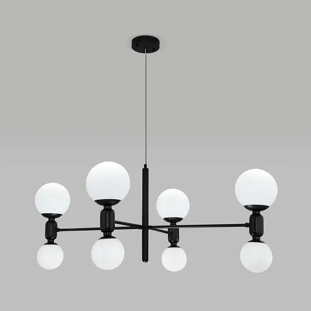 Потолочный светильник Eurosvet 30182/8 черный Bubble a063212