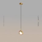 Подвесной светильник LUCIUS Цвет Латунь Lampatron lucius-brass 7722-21649