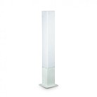 Уличный фонарный столб Ideal Lux 142999 EDO OUTDOOR PT1 SQUARE BIANCO