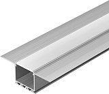 Профиль PLS-LOCK-H25-F-HIDE-3000 ( Алюминий) 3м Arlight 044851