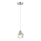 Подвес Хром/Прозрачный LED 1*3W 3000K ST-Luce SL6114.103.01 CASCATO