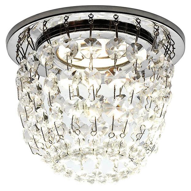 Встраиваемый светильник Ambrella light K2075 CH/CL Crystal