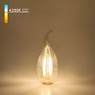 Лампа Elektrostandard BLE1429 9W 4200K E14 (CW35 прозрачный) Свеча на ветру F a050139