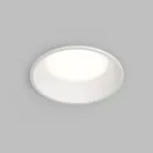 Встраиваемый влагозащищенный светильник 18 Вт LED 3000-4000-6500K, IP44, алюминий, акрил Denkirs DK2451-WH TRIM