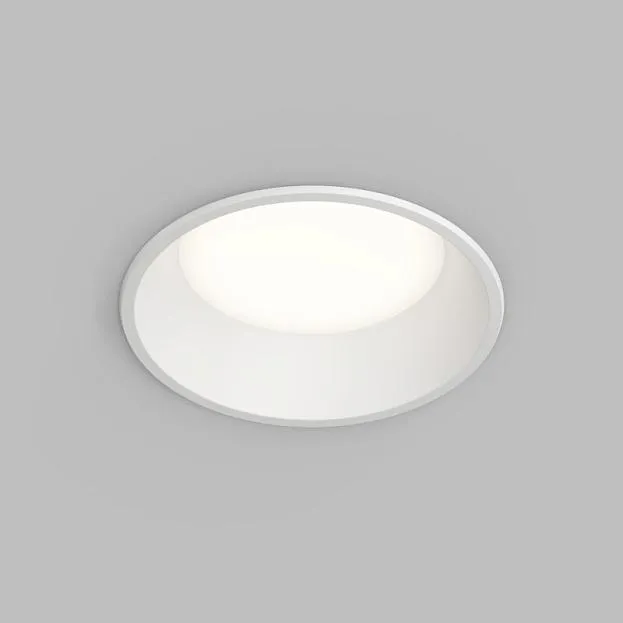 Встраиваемый влагозащищенный светильник 18 Вт LED 3000-4000-6500K, IP44, алюминий, акрил Denkirs DK2451-WH TRIM