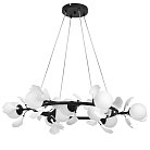 Люстра 9х6W(led) G9 ЧЕРНЫЙ/БЕЛЫЙ Lightstar 799097 Ceramo BW