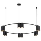 светильник подвесной, GU10(LED), 12x15W Velante 471-023-12 Современный стиль