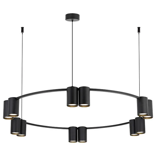 светильник подвесной, GU10(LED), 12x15W Velante 471-023-12 Современный стиль