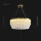 Кольцевые люстры и светильники ROBERTA Размер M Lampatron 6111-16400