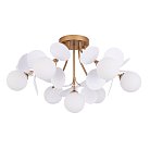 Потолочная люстра Arte Lamp A1369PL-7SG PEACOCK