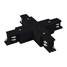 Коннектор X-образный для трехфазного шинопровода Elektrostandard TRC-1-3-X-BK черный a039509 Аксессуары