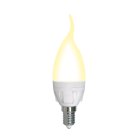Лампочка светодиодная Uniel LED-CW37 7W/3000K/E14/FR/DIM PLP01WH картон