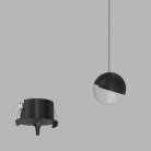 Подвесной светодиодный светильник Ledron SAGITONY R BASIC T128 Black