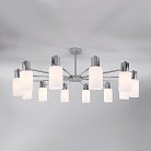 Потолочная люстра Eurosvet 70160/12 хром Vegga a057112