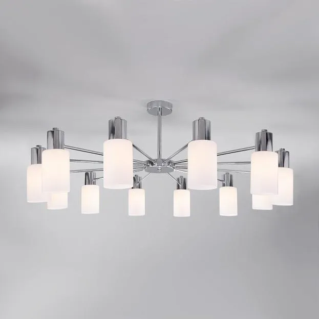 Потолочная люстра Eurosvet 70160/12 хром Vegga a057112