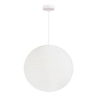 Светильник подвесной белый D600mm E27 1*60W Evoluce SLE6020-523-01 MOON