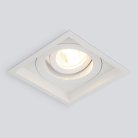Точечный светильник Elektrostandard 1071/1 MR16 WH белый Sofit a036503