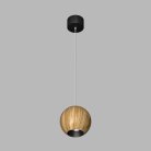 Подвесной (накладной) светильник LeDron SPACE R130 Wooden Bl SPACE