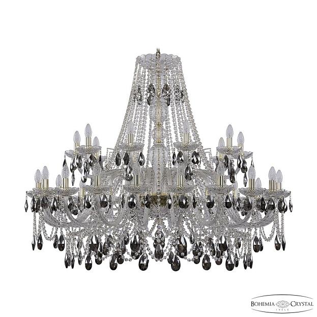 Люстра хрустальная 1411/20+10/460 G K731 Bohemia Ivele Crystal