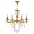 Люстра хрустальная Bohemia Ivele Crystal AL78101/6/175 B G