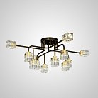 Потолочная люстра MICHAL L12 Brass Black ImperiumLoft 205616-23 michal01