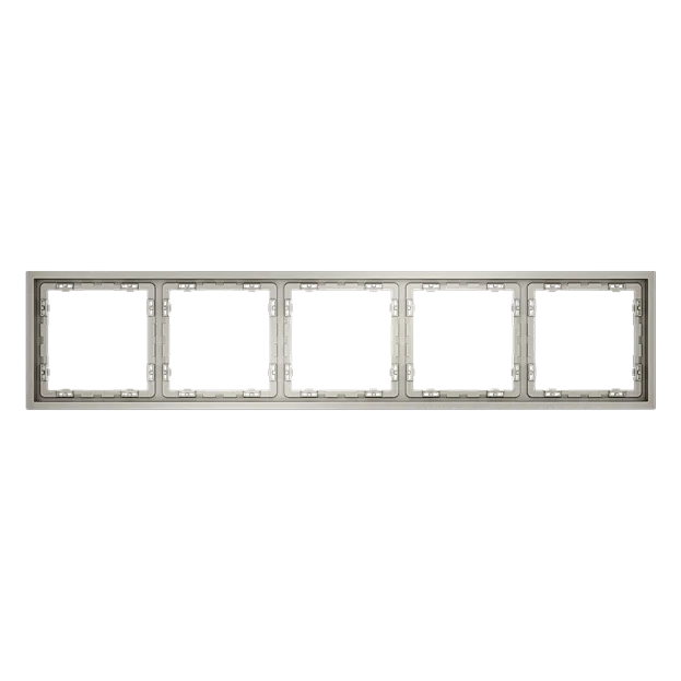 Рамка пластиковая  Voltum VLS100503 S70 на 5 постов, (кашемир)
