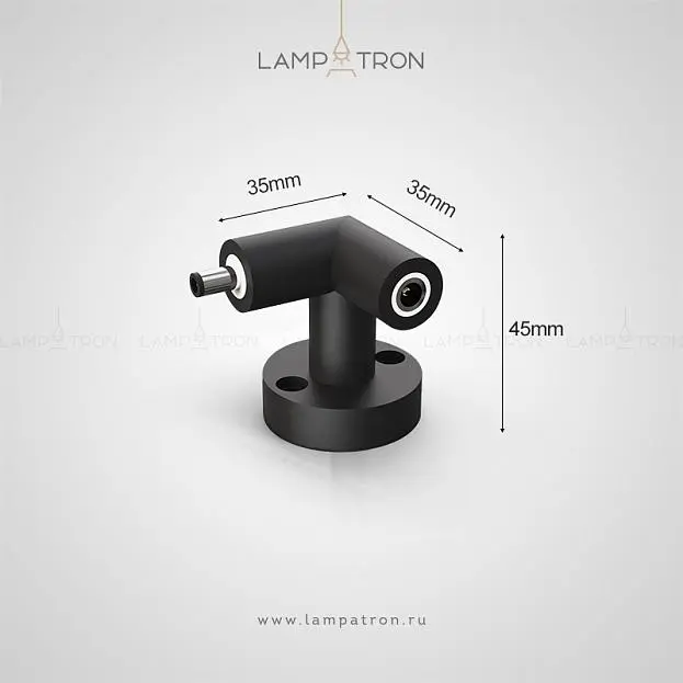 Система WALLIGHT Разъем соединительный угловой вариант 01 Lampatron 6629-18121 Система WALLIGHT Разъем соединительный угловой вариант 01 Lampatron 6629-18121