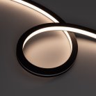 Светодиодная лента герметичная NOVA-TOP-BLACK-A120-16x15mm 24V Warm3500 (10 W/m, IP67, 2835, 5m, wire x2) Arlight 049081