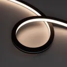 Светодиодная лента герметичная NOVA-TOP-BLACK-A120-16x15mm 24V Warm3500 (10 W/m, IP67, 2835, 5m, wire x2) Arlight 049081