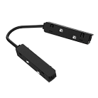 Коннектор угловой (гибкий) для магнитной системы LeDron TSM-LFH Black