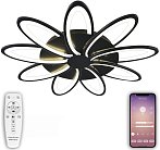 Потолочная люстра NATALI KOVALTSEVA HIGH-TECH LED LAMPS 82009 BLACK