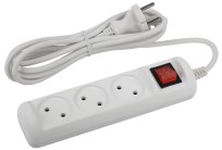 Розеточные блоки, удлинители ЭРА U-3s-1,5m-2x1