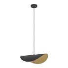 Подвес 1x40W(E27), d530, сталь, черный, золотой Eglo 390393 SACEDA