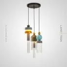 Подвесной светильник PLEIADES Комбинация из 3-х светильников Lampatron 1925-24819