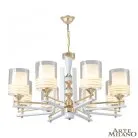 Люстра подвесная с плафонами 306087/8 Wh/Gd Arte Milano Florentia