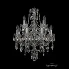 Люстра хрустальная Bohemia 1415/8+4/165/2d Ni