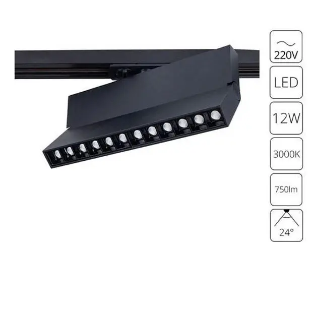 Трековый светильник Arte Lamp A4573PL-1BK Flash Трековый светильник Arte Lamp A4573PL-1BK Flash