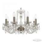 Люстра хрустальная Bohemia Ivele Crystal  119/8/165 Pa