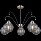 Потолочная люстра ILLUMICO IL0433-5PSQ-79 BK AB