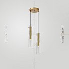 Готовая комбинация светильников MANI DUO Цвет Латунь Lampatron mani-duo-brass 6500-17612
