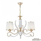 Люстра подвесная с плафонами 303857/3 Wh/Gd Arte Milano