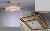 Потолочный светильник Reccagni Angelo PL 394/M.02 Zebrano 394