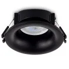 Светильник встраиваемый, черный, D98xH40мм, под лампу GU10, IP20 Donel DN04002R1B DN04