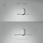 Реечный, рядный светильник MOFFIT LONG Размер S. Цвет Черный. Трехцветный свет Lampatron 4194-10510