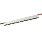Трековый светильник Белый LED 1*24W 3000K 48V ST Luce Band ST455.536.24