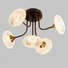 Потолочная люстра Imex MD.1232-5-S-BK+AGD