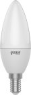 Лампа светодиодная E14 5,5W 3000К матовая Gauss 1033116 Basic Свеча