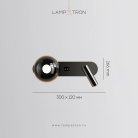 Бра FERDIN DUAL WALL Трехцветный свет Lampatron 8756-24632