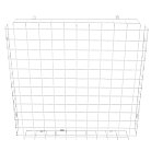 Решетка защитная 695х695х96мм для светодиодных панелей 595х595мм PЗ-02 Feron 53002